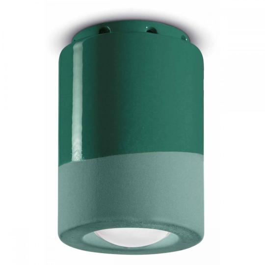 keramia zold spot mediterran rusztikus videki toszkan olasz lampa vilagitas mennyezeti nappali halo konyha etkezo lameridiana ferroluce deco budapest lampak.jpg